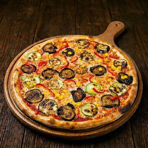 Garden pizza