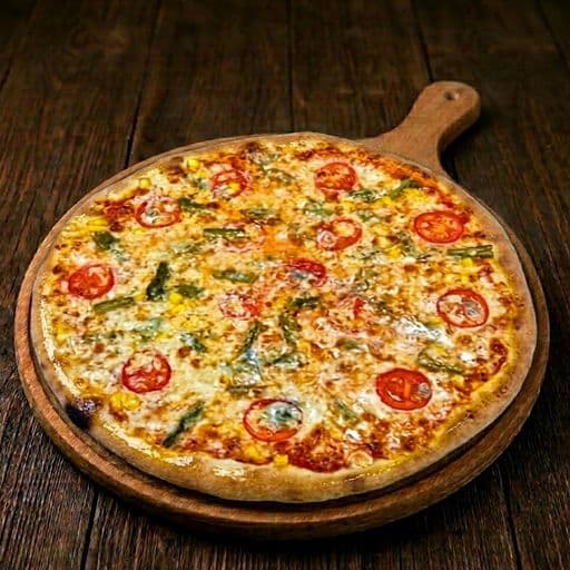 Asparagos Rokfor pizza