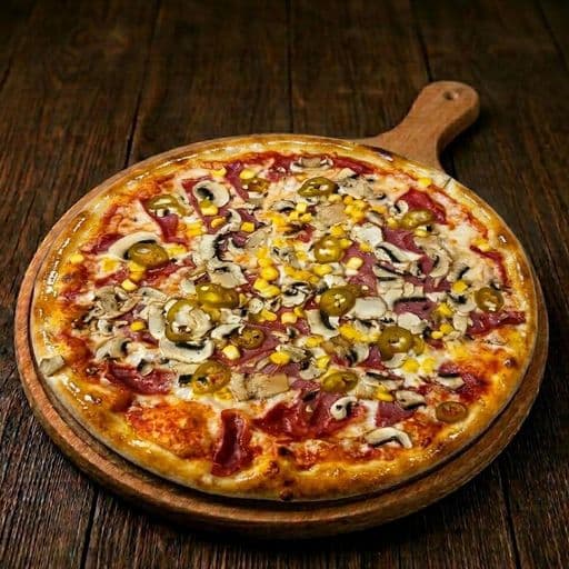 Kaburgalı pizza