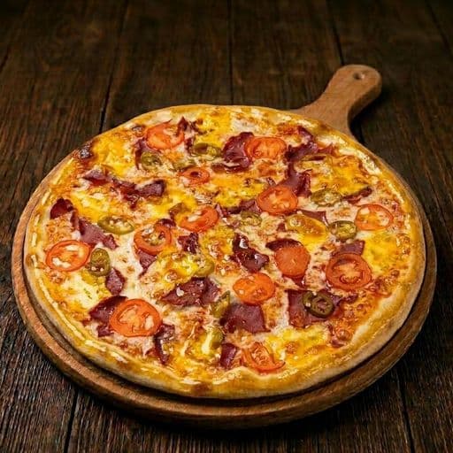 Roasted Cheddar Rozbif pizza