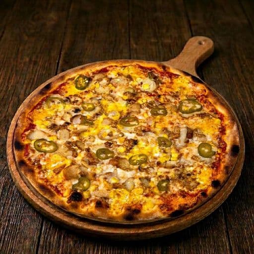 Chicken Jalapeño pizza