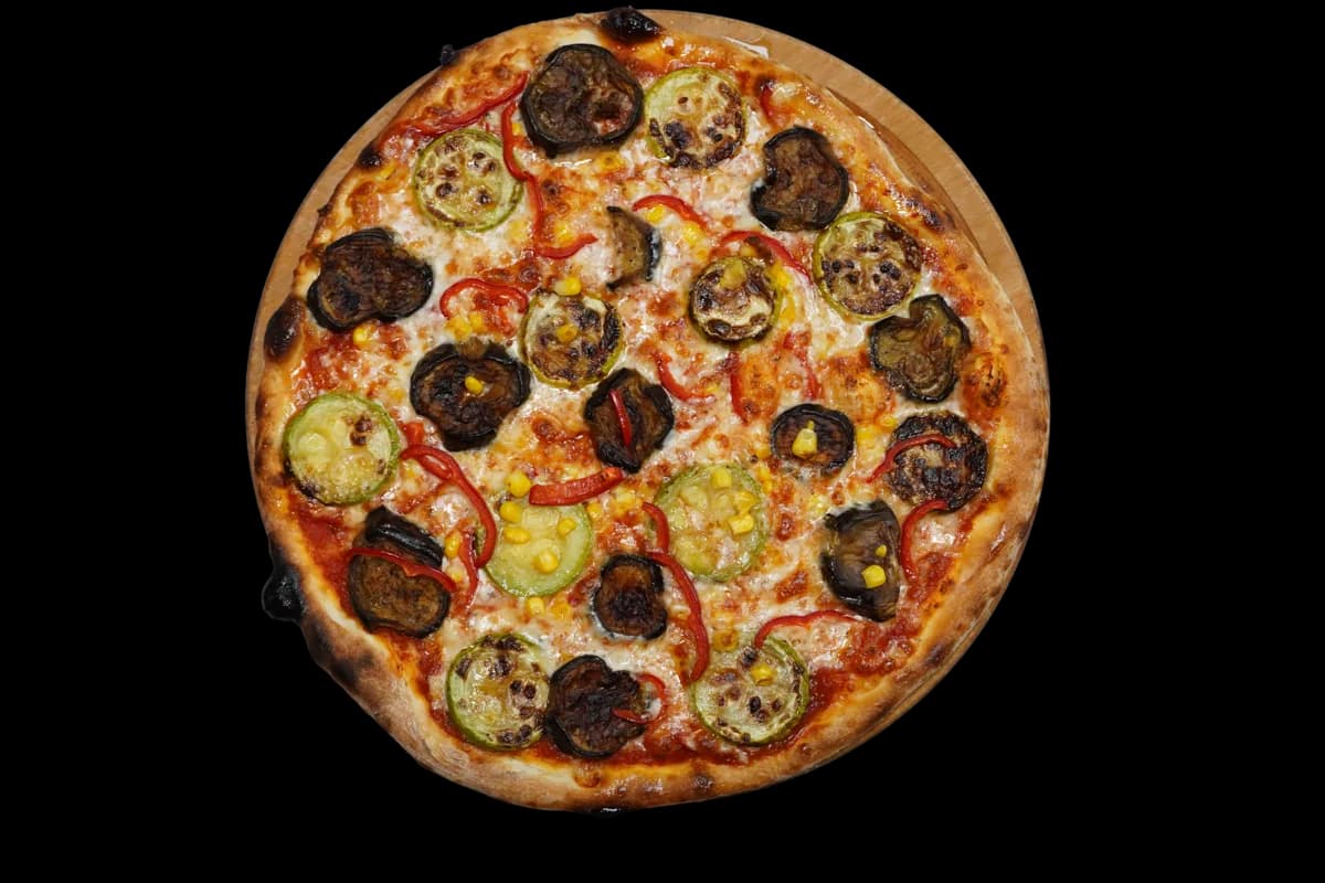 Garden pizza