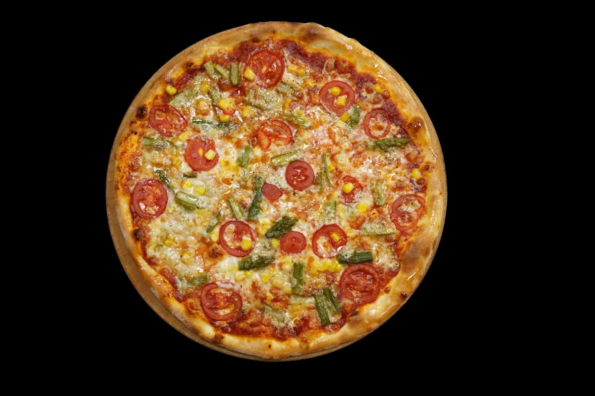 Asparagos Rokfor pizza