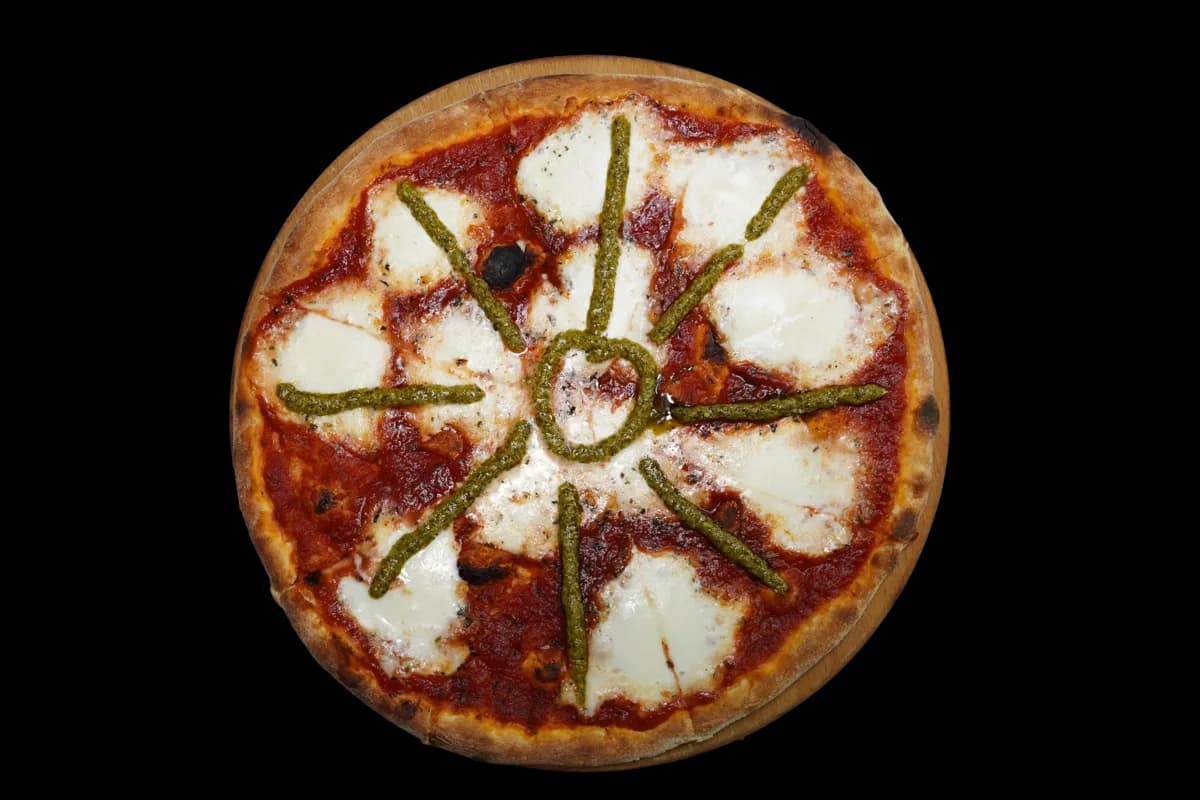 Copertura Margherita pizza