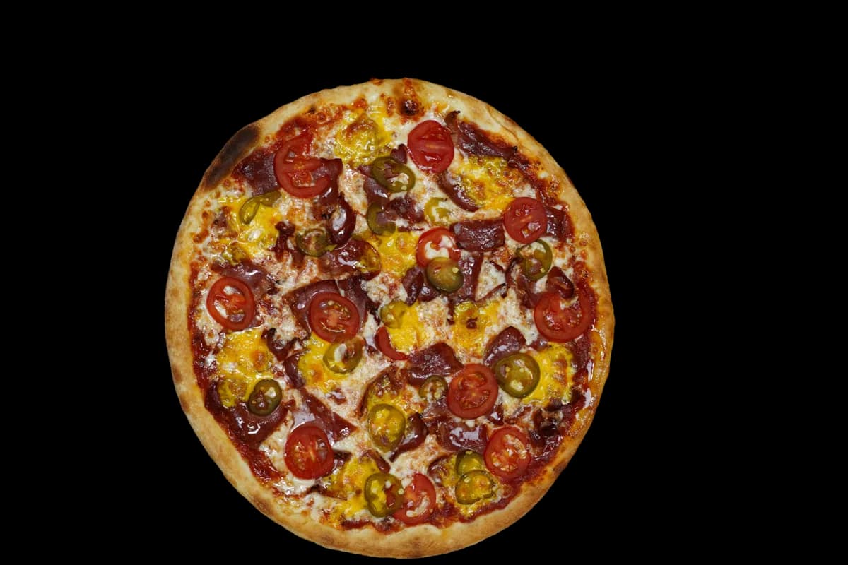 Roasted Cheddar Rozbif pizza