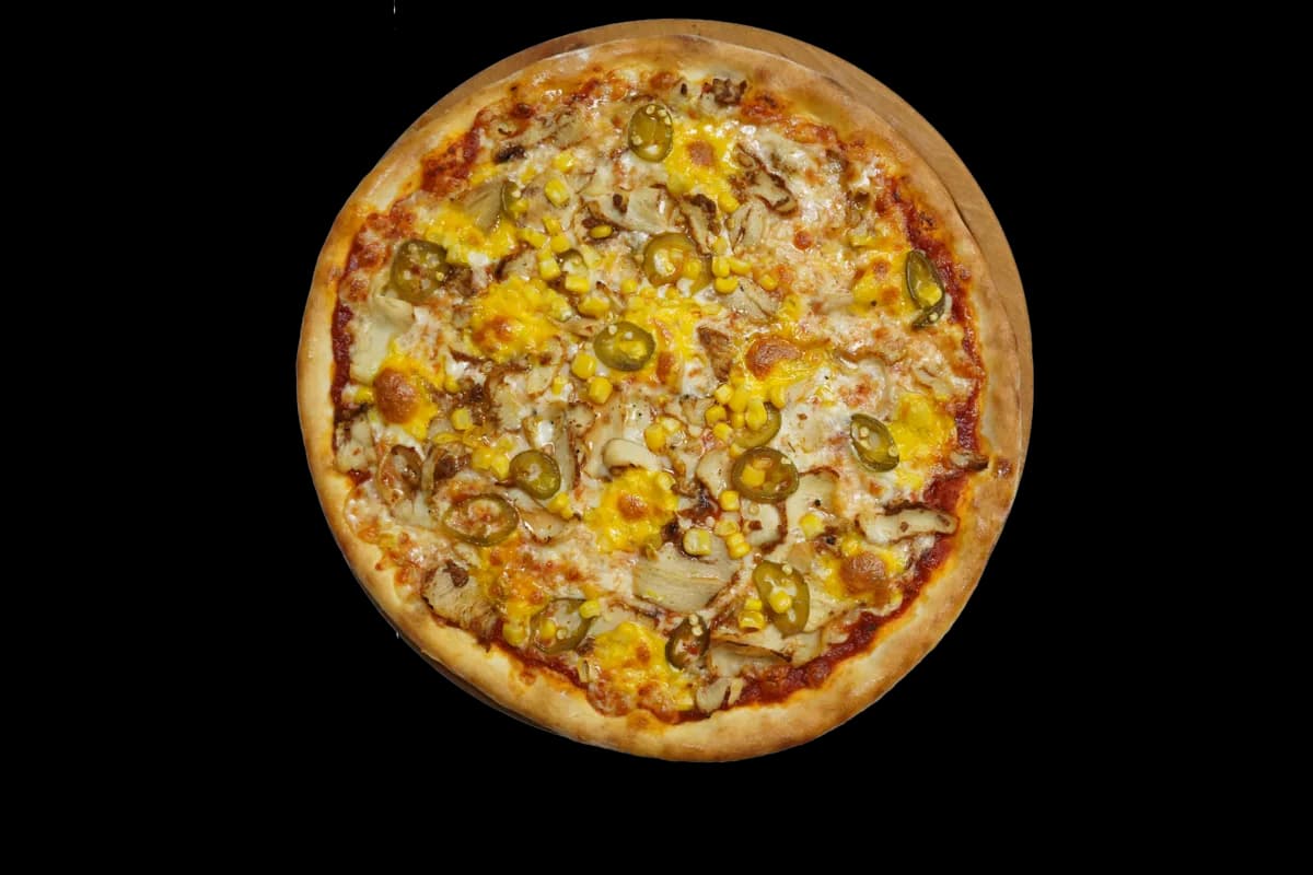 Chicken Jalapeño pizza