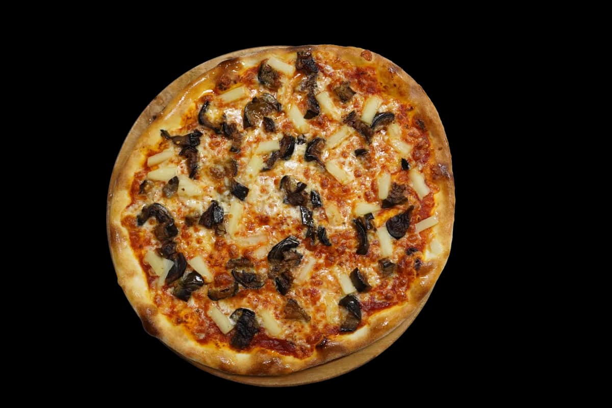 Ananas Melanzana pizza